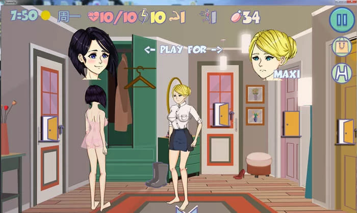 [SLG]  疯狂新生活(Insoxsity) Ver1.08 官方中文版完结版+PC+安卓 [2.0G]-次元小屋
