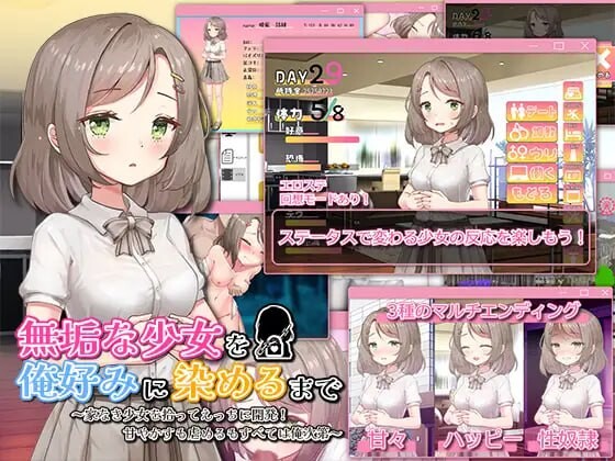 [SLG/汉化]将纯真少女调教成我喜欢的模样～挂载AI汉化版+存档[1.2G]-次元小屋